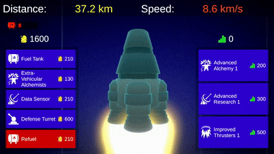 Space Dwarf Alchemist Go! screenshot