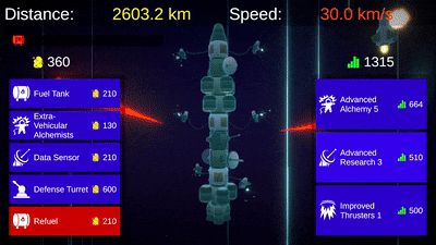 Space Dwarf Alchemist Go! screenshot